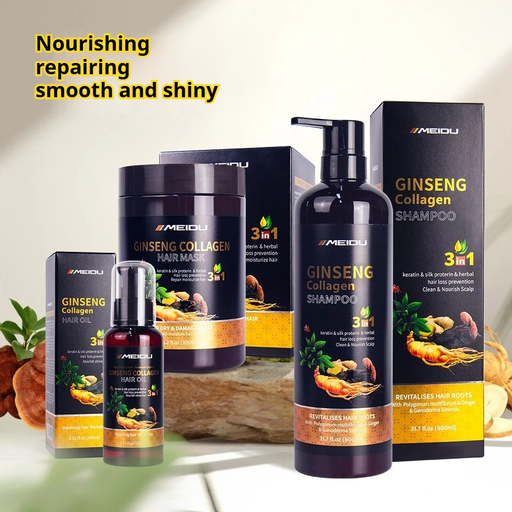 Hair Care Keratin Shampoo - Professionelles Haar- und Kopfhaut-Pflegeset mit Shampoo