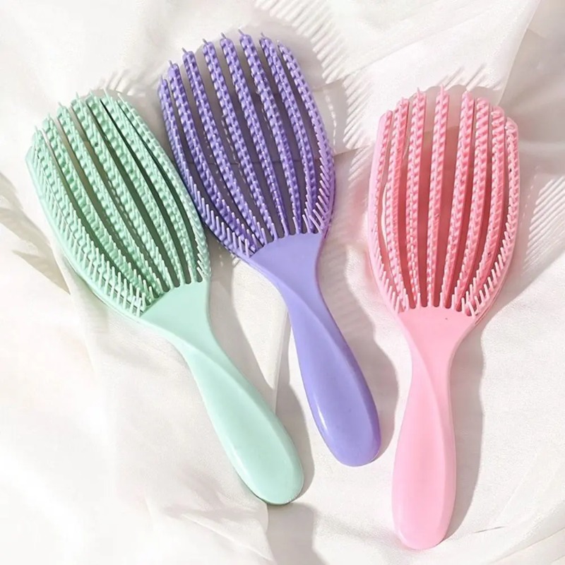 Hair Care Brand - Haarbürste Octopus Haarbürste Rosa Massage Detangler