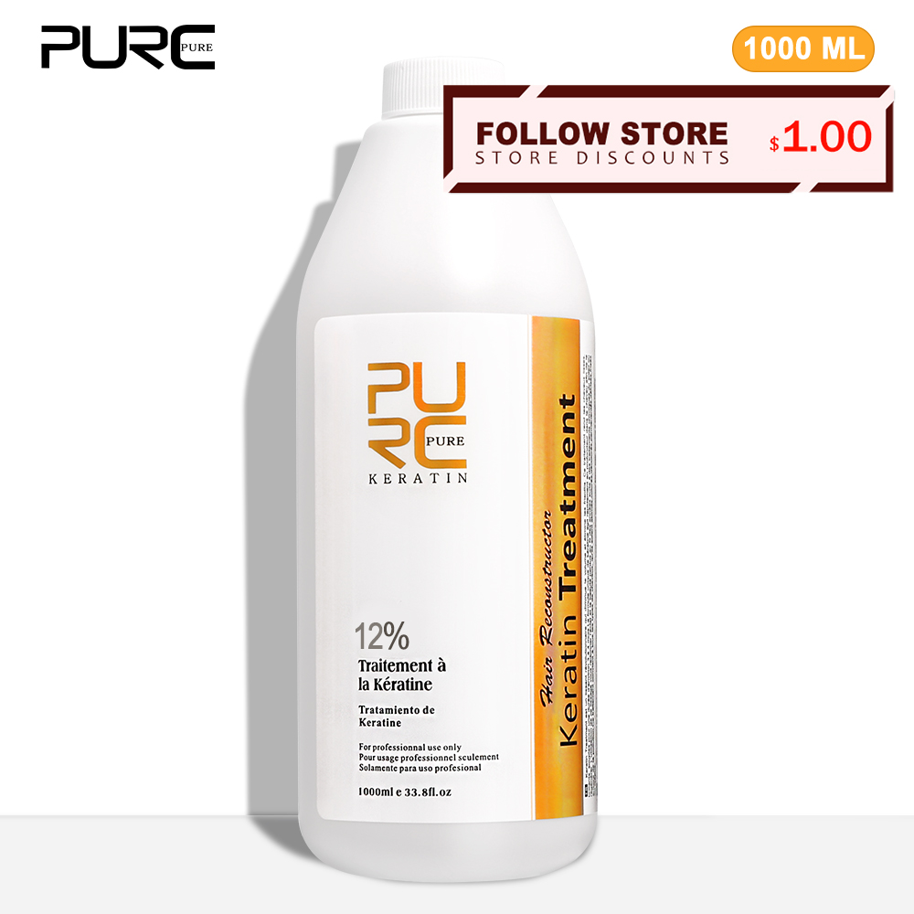 Hair Care Nutrition - PURC 12 % Keratin, glättende Haarbehandlung,