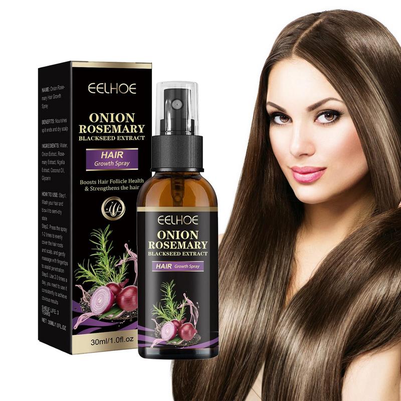 Hair Care Brand - 30 ml Haarwachstumsspray, Zwiebel-Rosmarin, dichtes Haarspray,