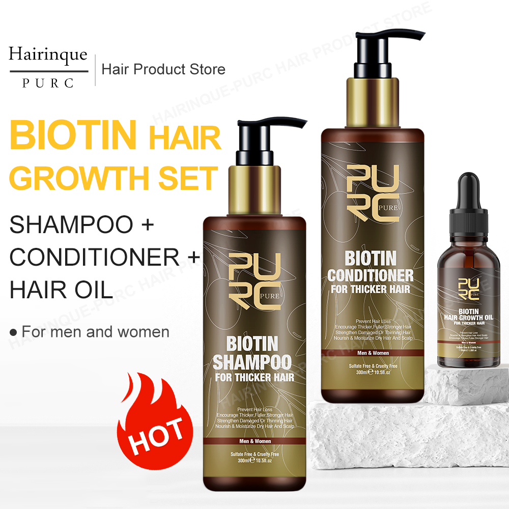 Hair Care Keratin Shampoo - Biotin verhindert Haarausfall, Shampoo und Conditioner,