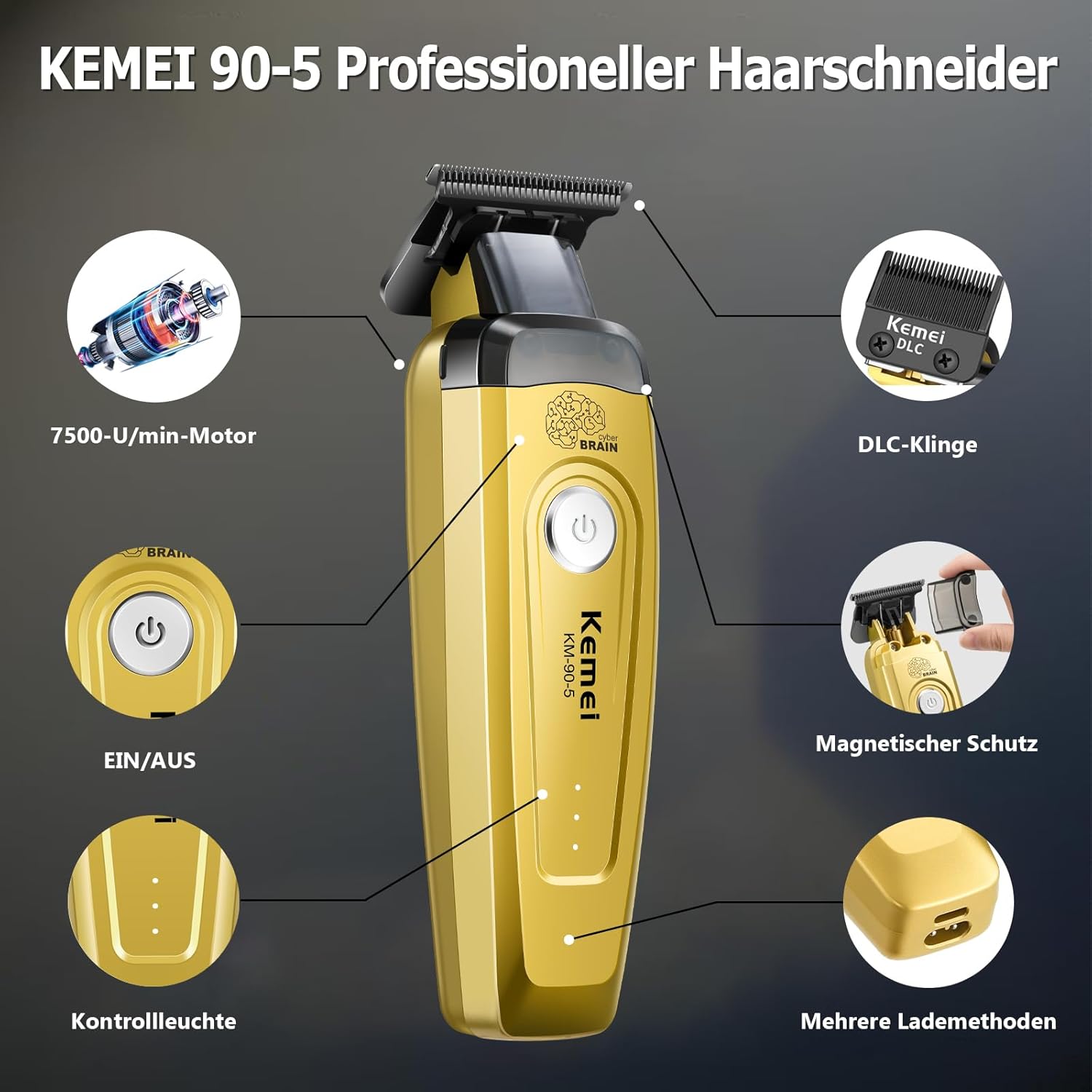 KEMEI Haarschneider für Männer – Hair Care Kit Bewertung und Preis