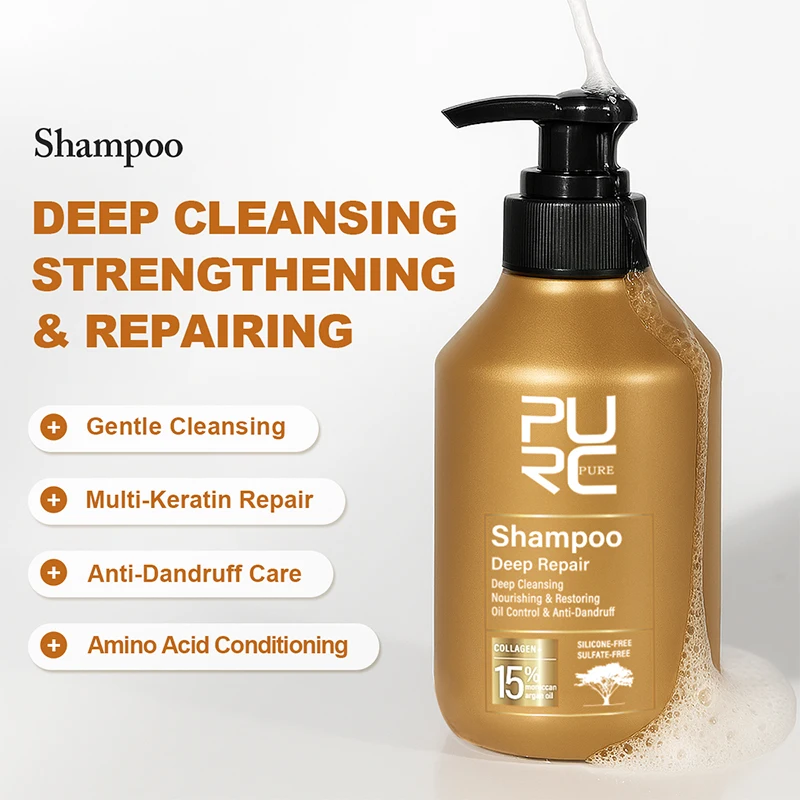 PURC Marokko Arganöl Shampoo C – Hair Care Keratin Shampoo Bewertung und Preis