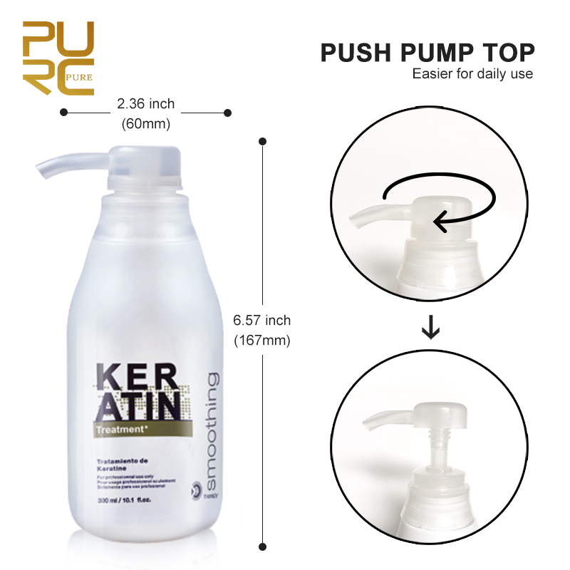 PURC 300ML Keratin Behandlung  – Hair Care Keratin Shampoo Bewertung und Preis