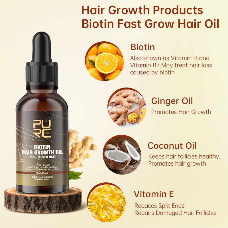 PURC Biotin Haarwachstumsöl Sh – Hair Care Keratin Shampoo Bewertung und Preis