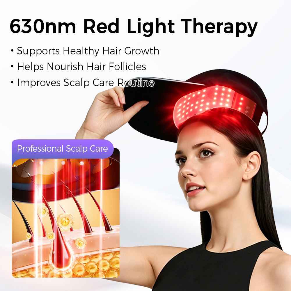 LED-Haarwuchskappe mit Rot-Bla – Hair Care Nutrition Bewertung und Preis
