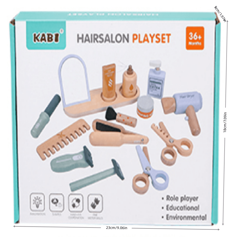 Holz Pretend Friseur Make-up W – Hair Care Kit Bewertung und Preis